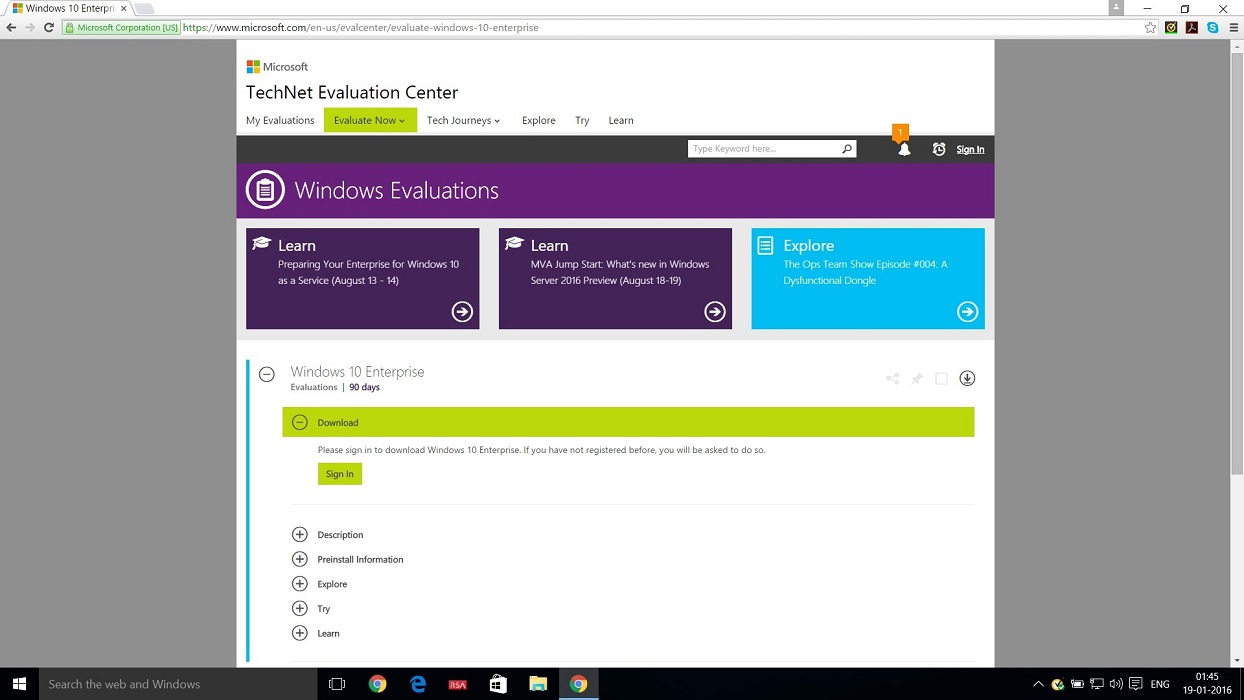 Microsoft Technet Download Center